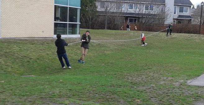 How Scouts play Tug of War...