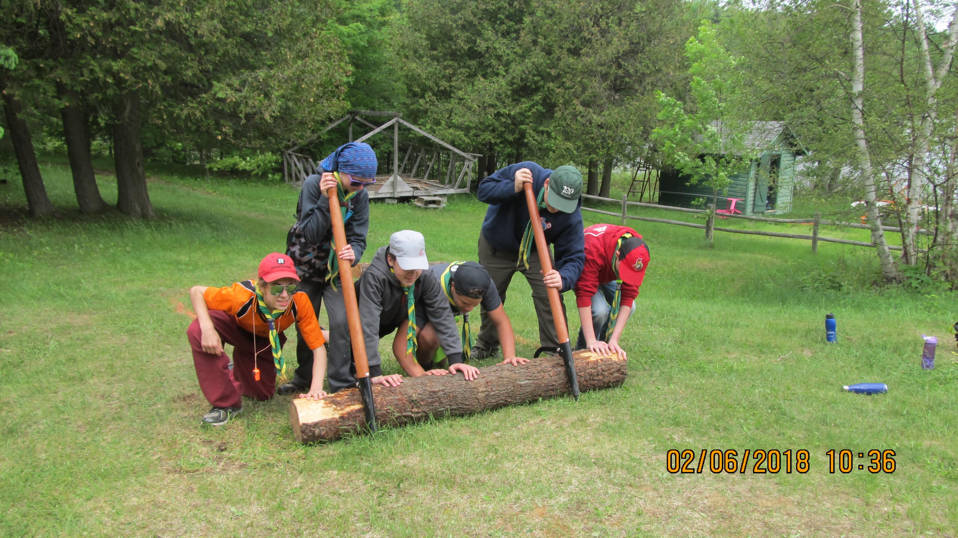 Voyageur Council Lumberjack Games Camp